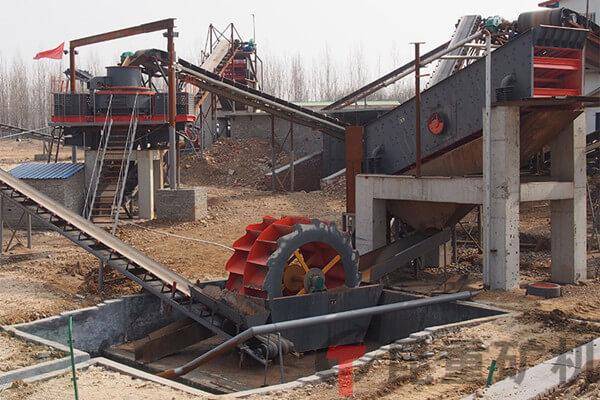 水洗機(jī)制砂生產(chǎn)現(xiàn)場 水洗機(jī)制砂生產(chǎn)現(xiàn)場